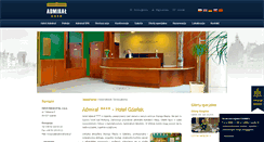 Desktop Screenshot of admiralhotelgdansk.pl