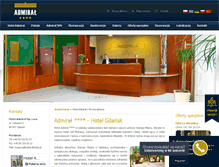 Tablet Screenshot of admiralhotelgdansk.pl
