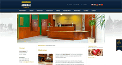 Desktop Screenshot of admiralhotelgdansk.com